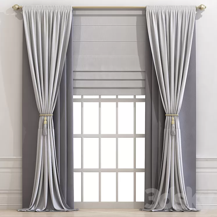 Curtain 688 3D Model