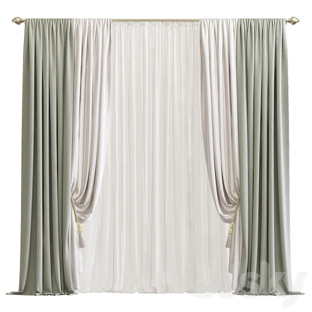 Curtain 704 3DModel
