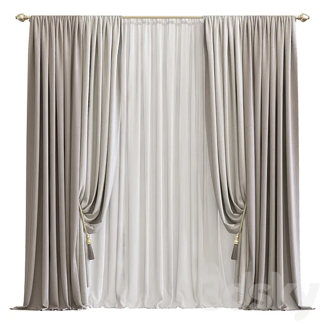 Curtain 723 3DModel