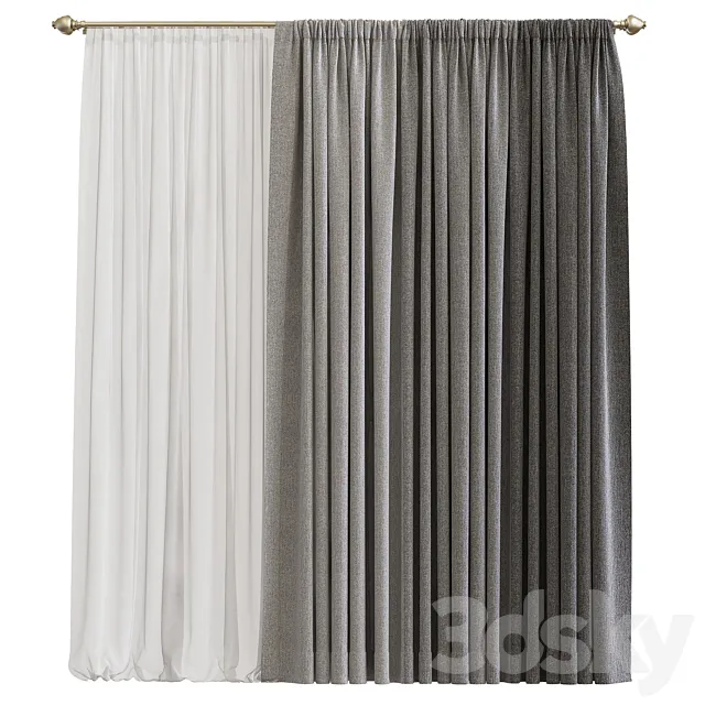 Curtain 738 3DModel