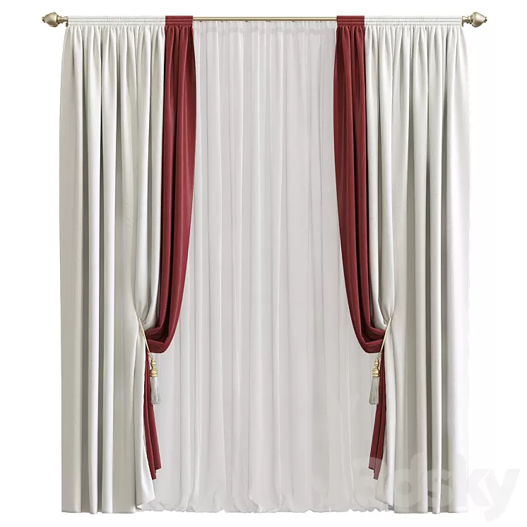 Curtain 759 3D Model