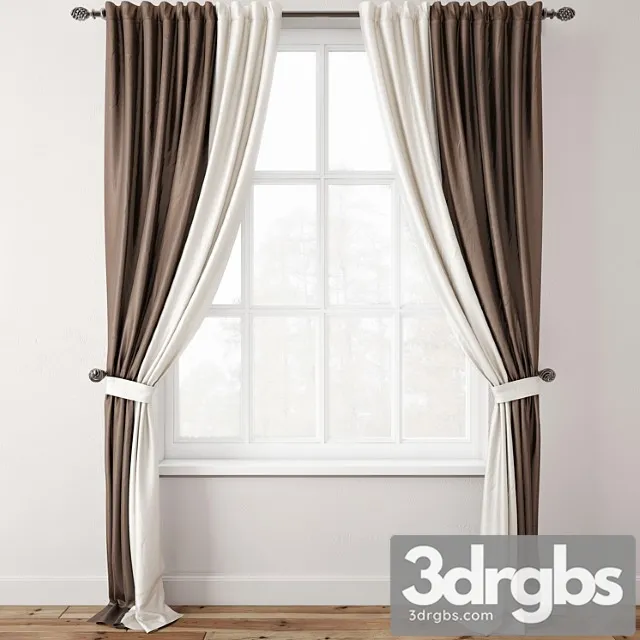 Curtain 76 3D Model Free