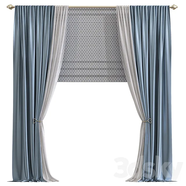 Curtain 769 3D Model