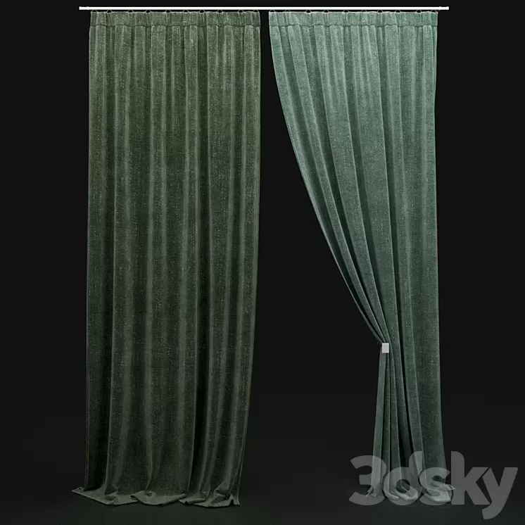 Curtain 79 3D Model