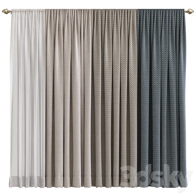 Curtain 794 3D Model