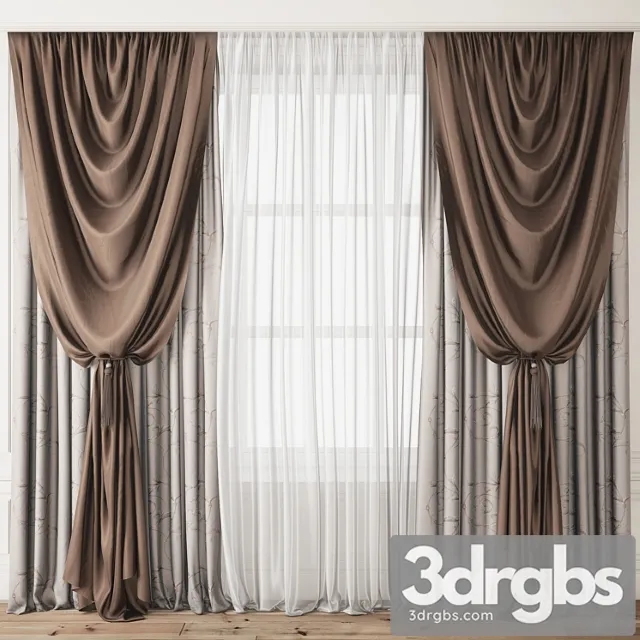 Curtain 82 3D Model Free