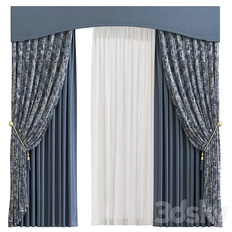 Curtain 826 3D Model