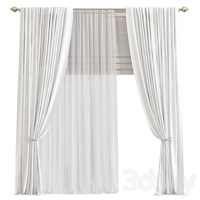 Curtain 835 3D Model