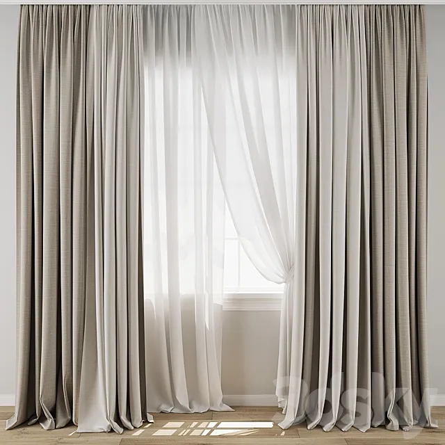 Curtain 839 3D Model