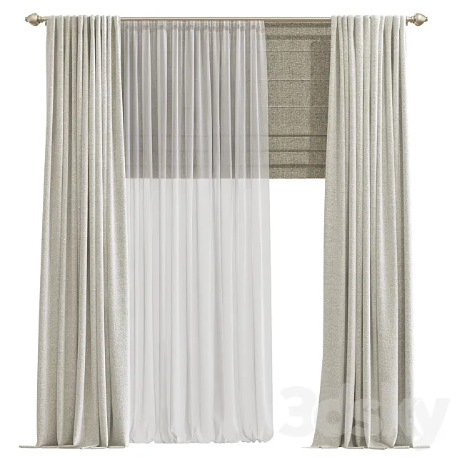 Curtain 841 3DModel