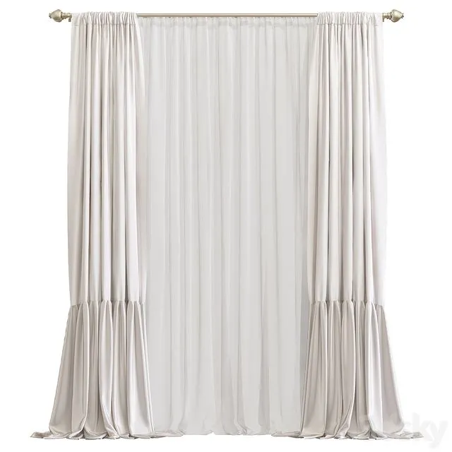 Curtain 842 3D Model