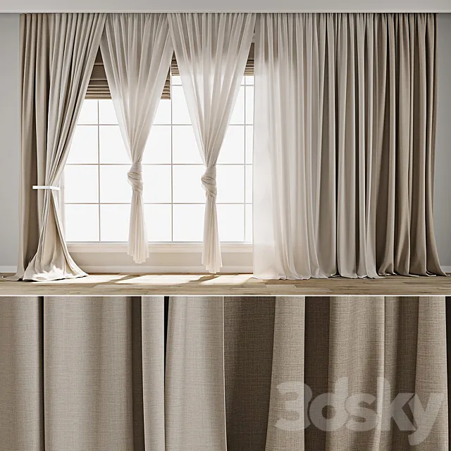 Curtain 843 3D Model