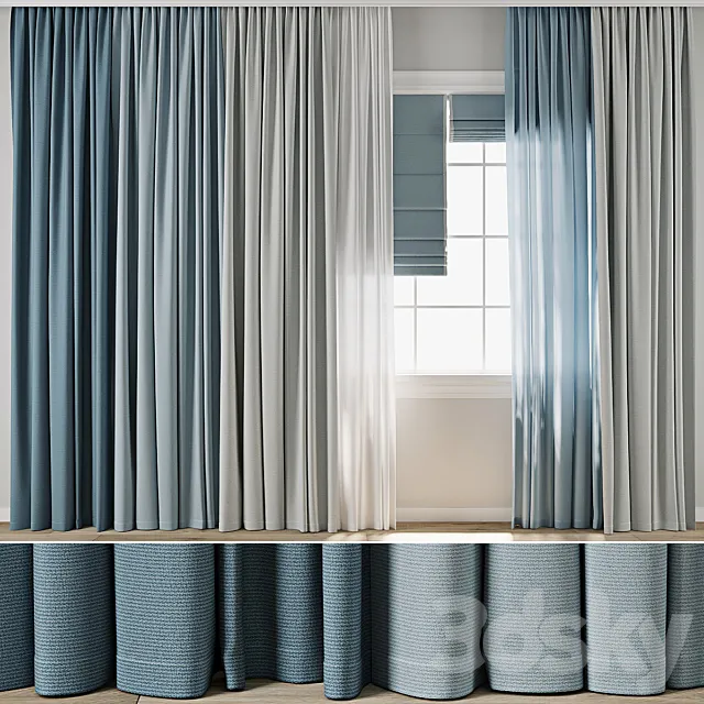 Curtain 849 3D Model