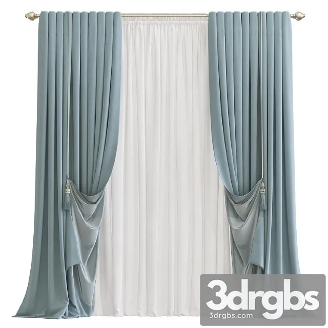 Curtain 855 3D Model Free