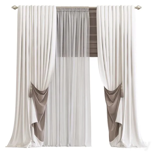 Curtain 856 3D Model