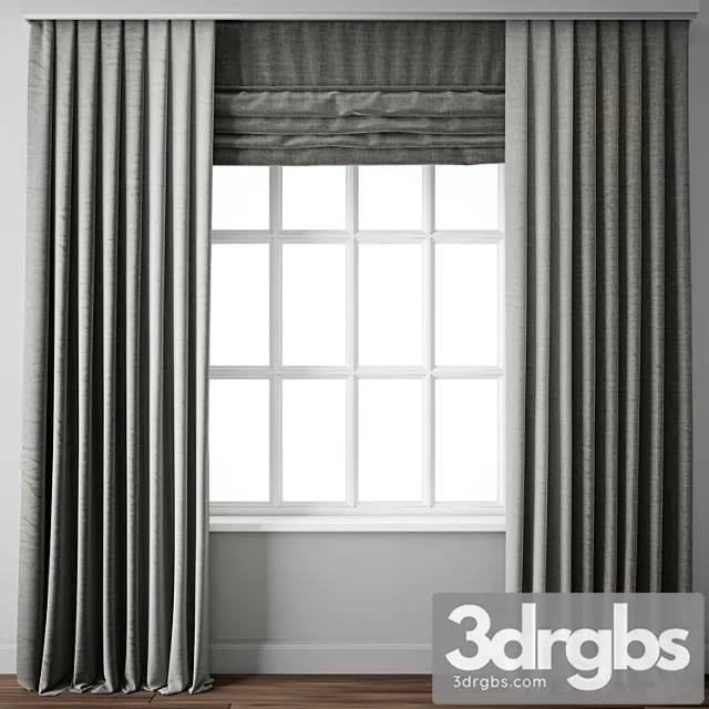 Curtain 88 3D Model Free