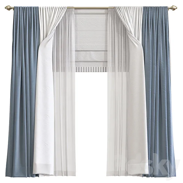 Curtain 900 3DModel