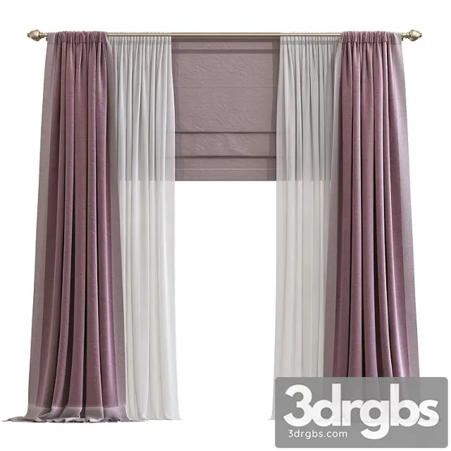 Curtain 912 3D Model Free