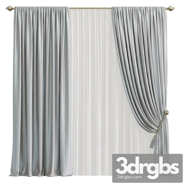 Curtain 915 3D Model Free
