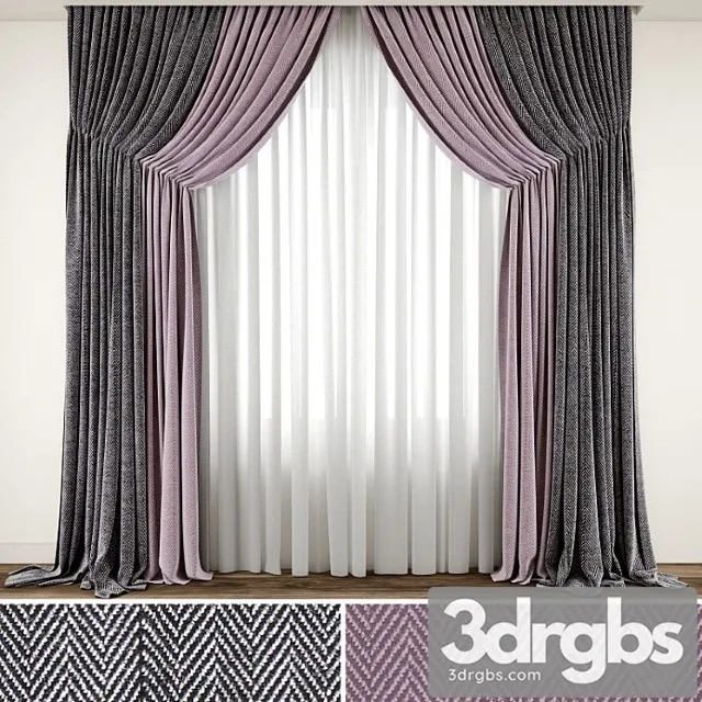 Curtain 95 2 3D Model Free