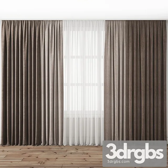 Curtain 97 3D Model Free