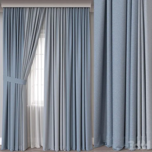 Curtain A460 3D Model