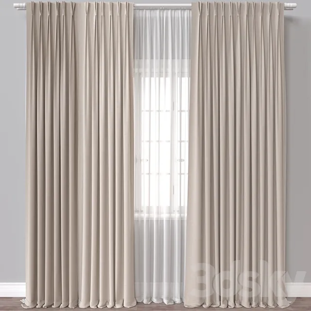 Curtain A731 3D Model