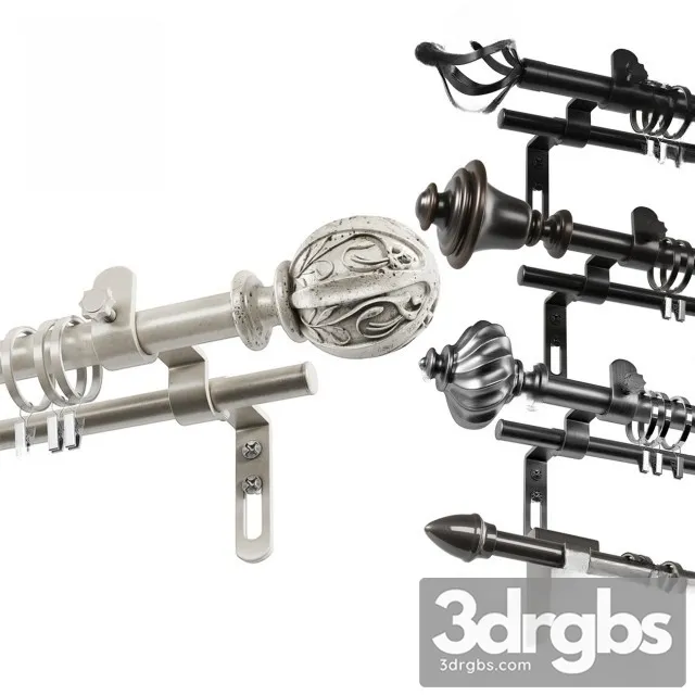 Curtain Brichlane 3D Model Free