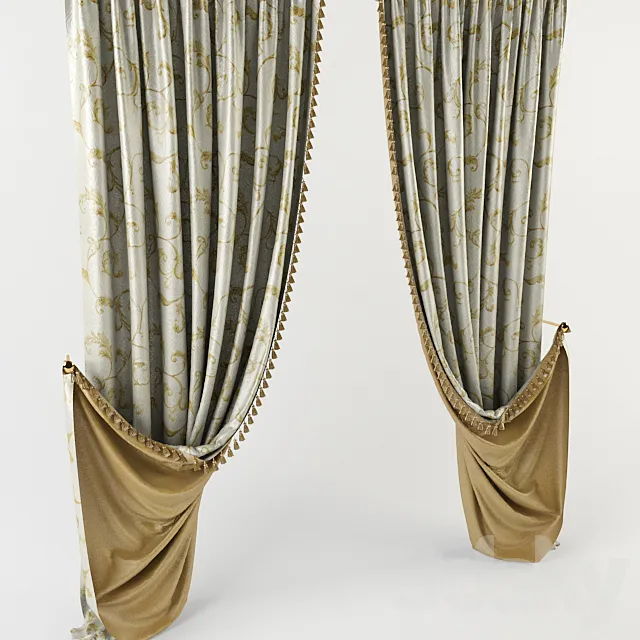 Curtain Classic 3DModel