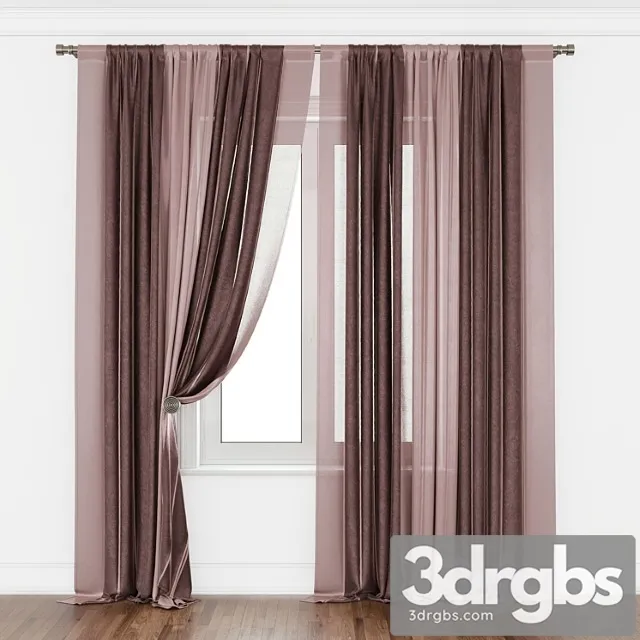 Curtain №26 3D Model Free