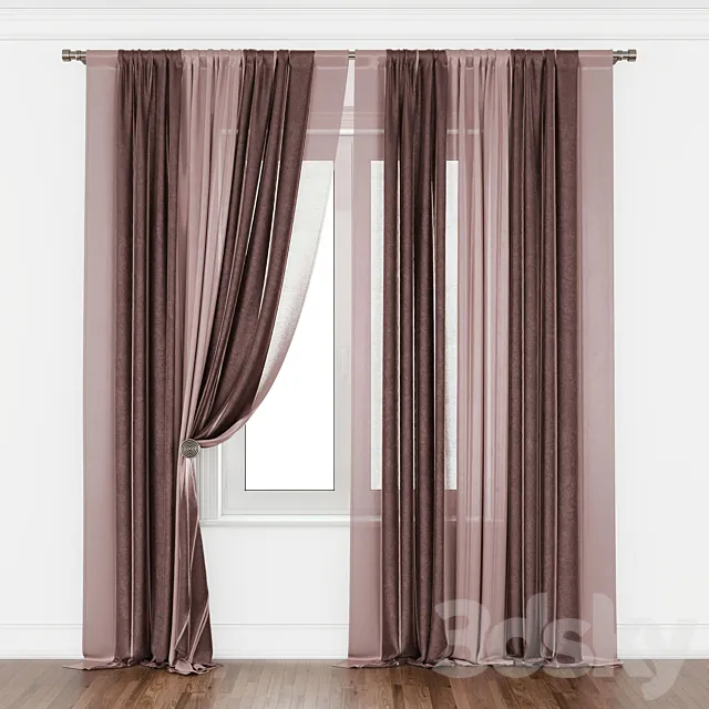 Curtain №26 3D Model