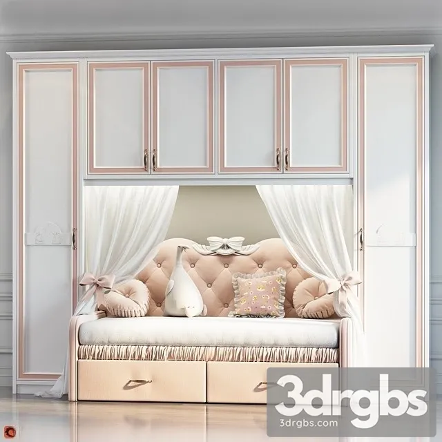 Curtain Ferretti Happy Night 3D Model Free