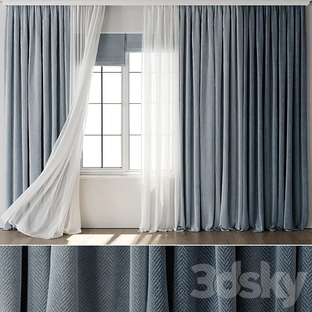 Curtain for Interior 115 3D Model