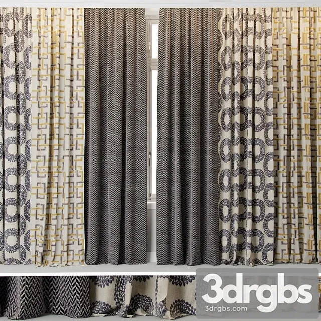 Curtain with window - 8 blackout curtains