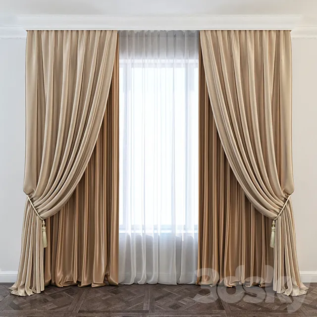 Curtain2 3DModel