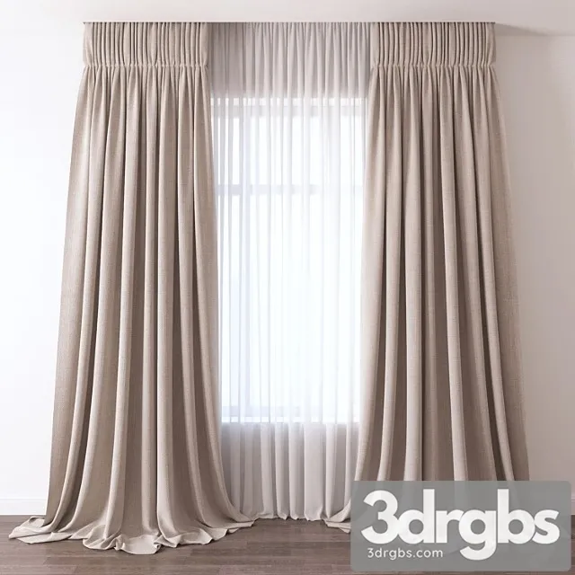 Curtain22 3D Model Free