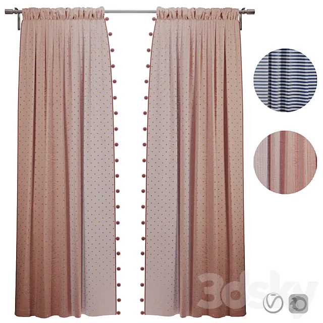 Curtain_07 3DModel