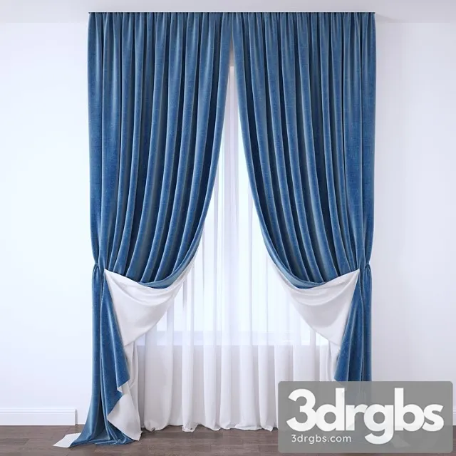 Curtain_10 3D Model Free