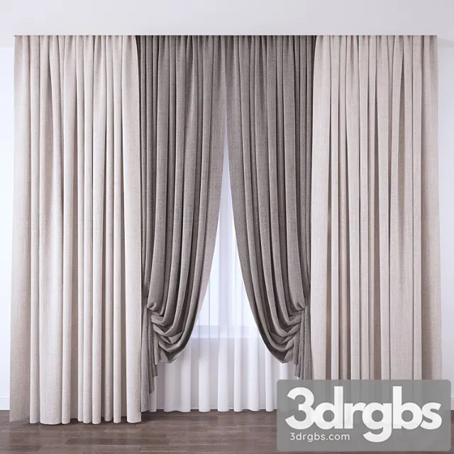 Curtain_11 3D Model Free