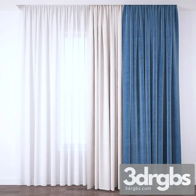 Curtain_12 3D Model Free