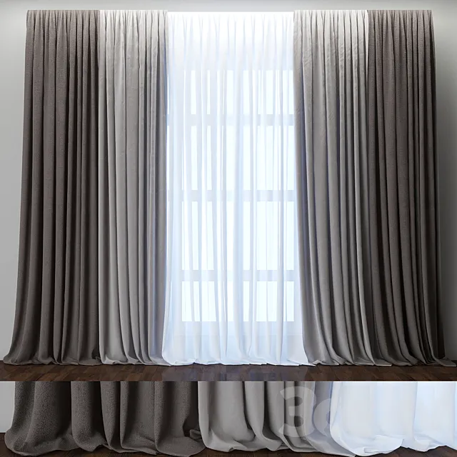 Curtain_13 3DModel