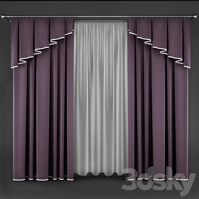 curtain_14 3DModel