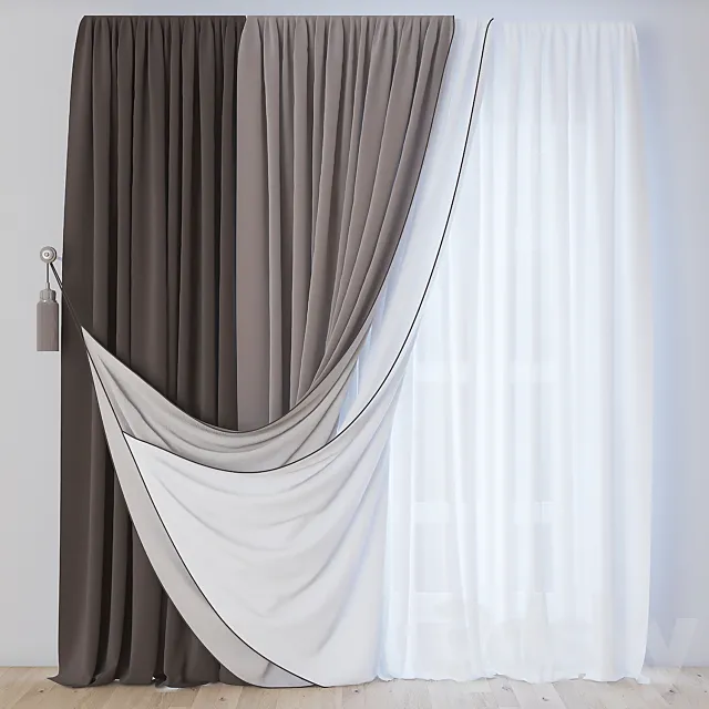 Curtain_14 3DModel