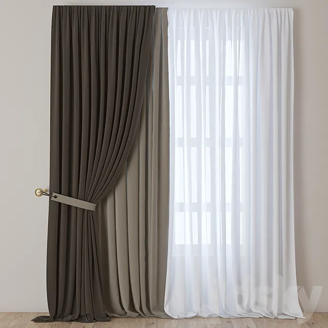 Curtain_15 3DModel