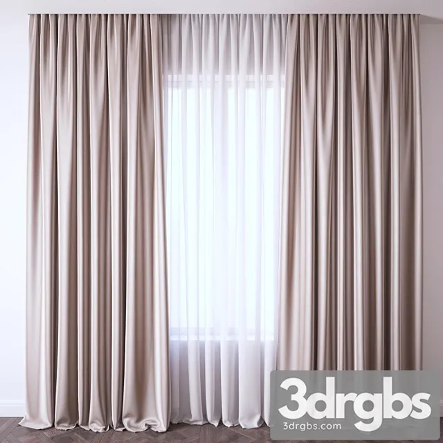 Curtain_1_222 3D Model Free
