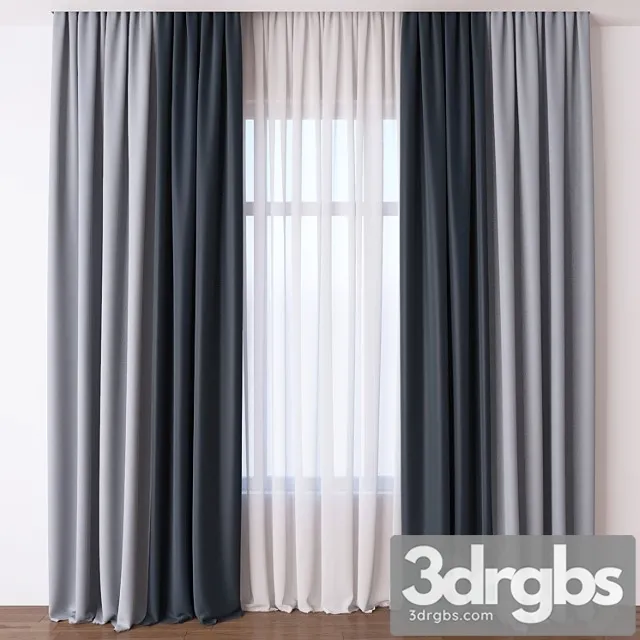 Curtain_1_2222 3D Model Free