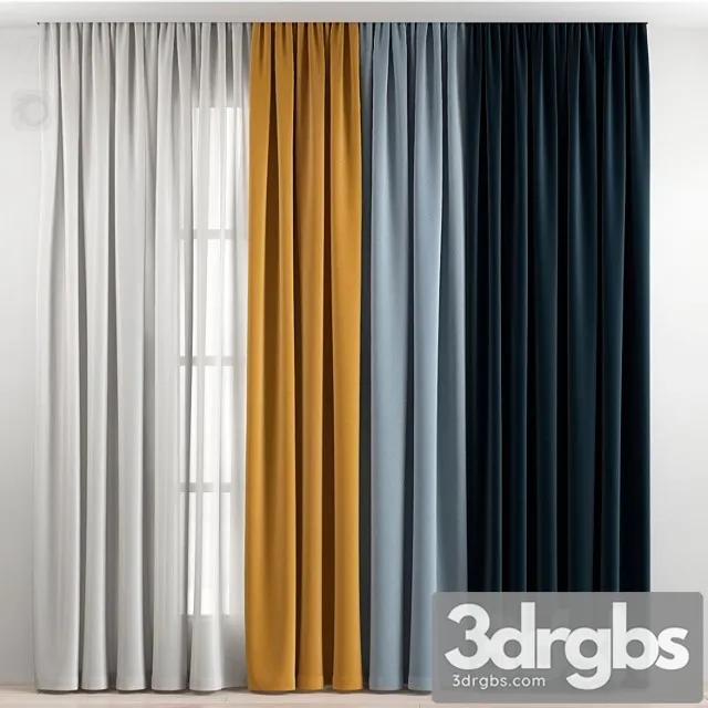 Curtain_1_23 3D Model Free