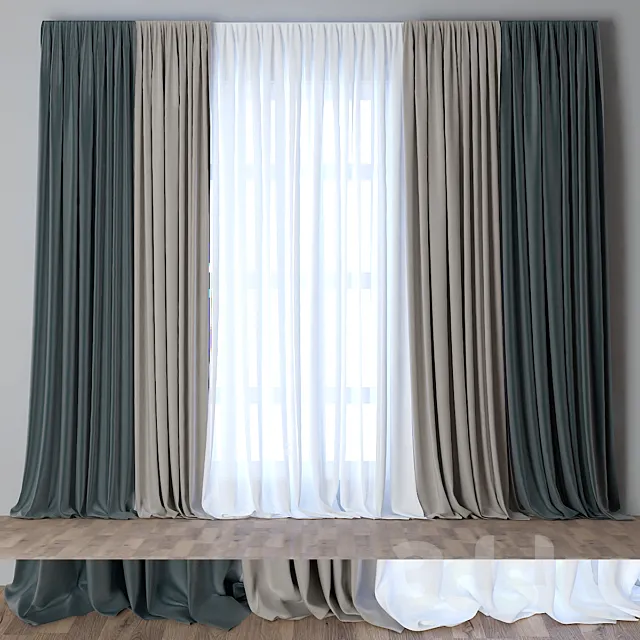 Curtain_28 3DModel