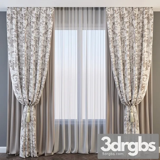 Curtain_2_2 3D Model Free