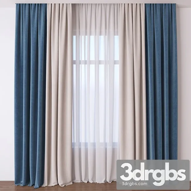 Curtain_2_222 3D Model Free